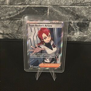 Pokemon Team Rocket's Ariana 224/182 Destined Rivals Full Art Trainer M/NM